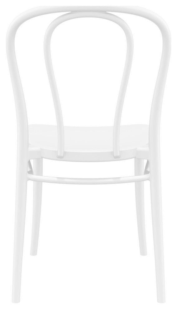 Victor Resin Outdoor Chair White, Set of 2