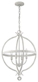 Callie 4-Light Country White Pendant