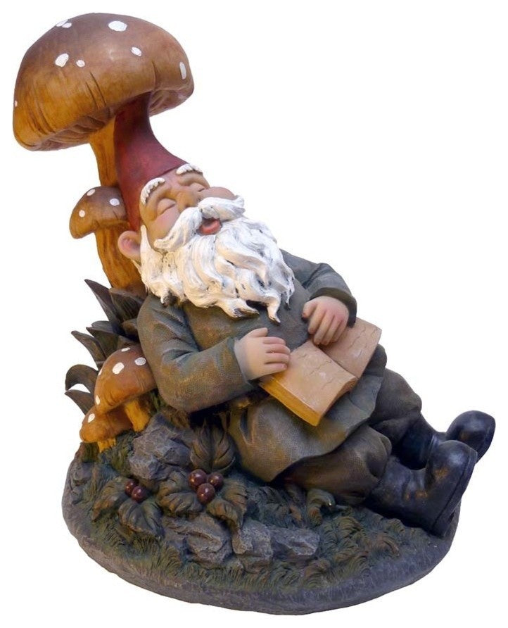 Booker Snoozing Garden Gnome