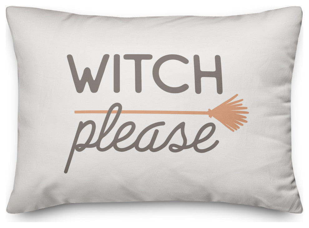 Witch Please 14x20 Throw Pillow