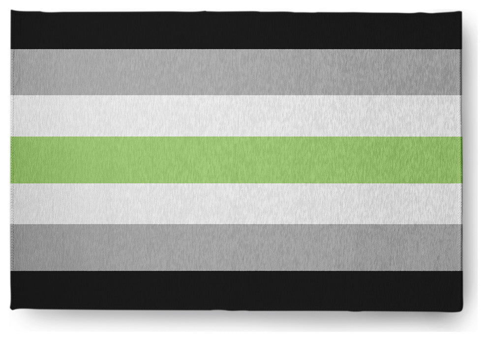 Agender Chenille Rug, Agender, 4'x6'
