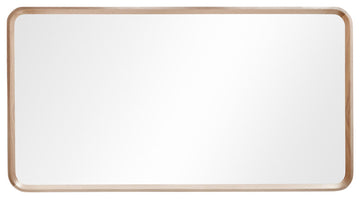 Vela Mirror, Whitewash Oak, 55"