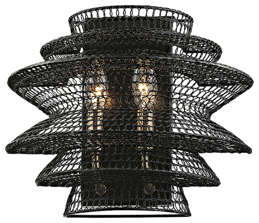 Kokoro Wall Sconce, Kokoro Bronze