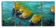 Metal Wall Art Decor Abstract Sculpture, Just Keep Swimming