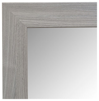 Pendleton Framed Wall Mirror, Driftwood Textured, 20" X 60"