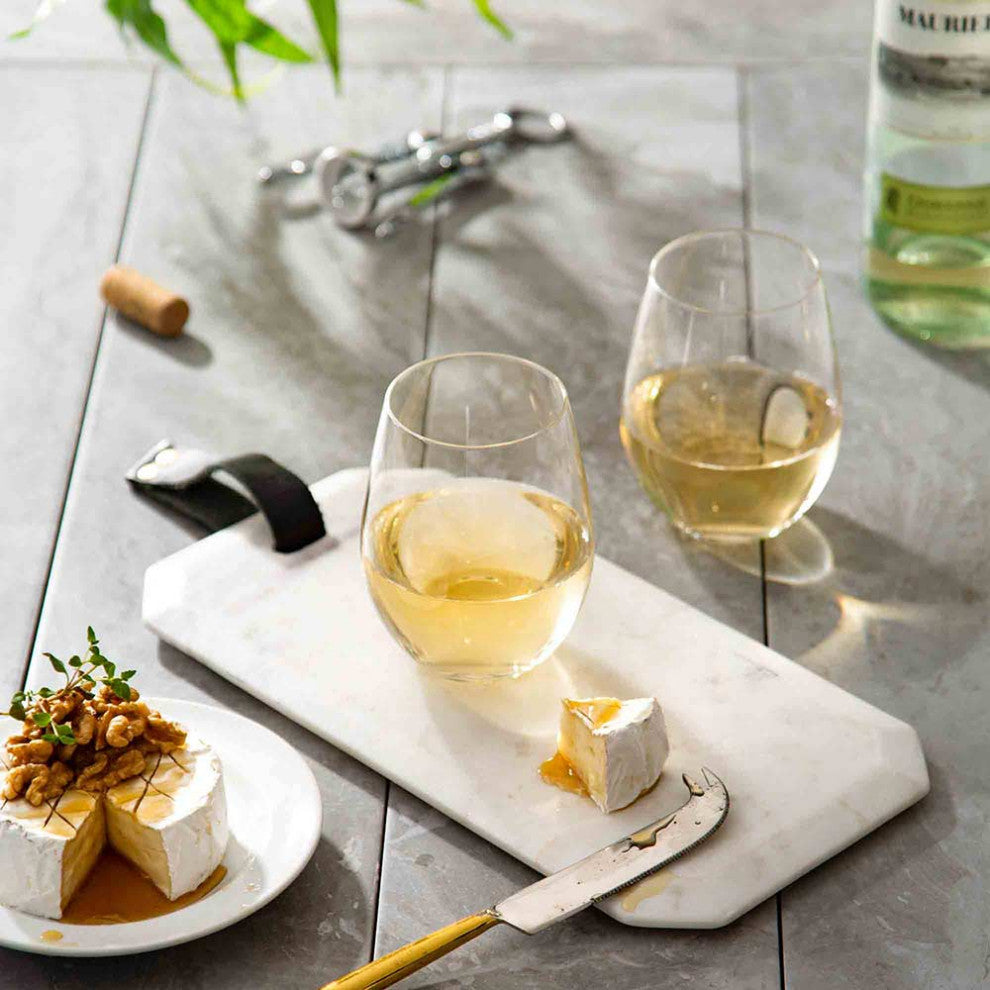 Spirits Stemless Crystal Wine Glasses 19 oz, Set of 4