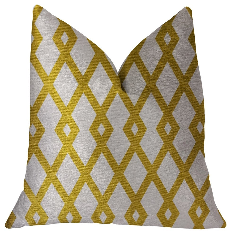 Zinnia Dust Brown and Beige Luxury Throw Pillow, 18"x18"
