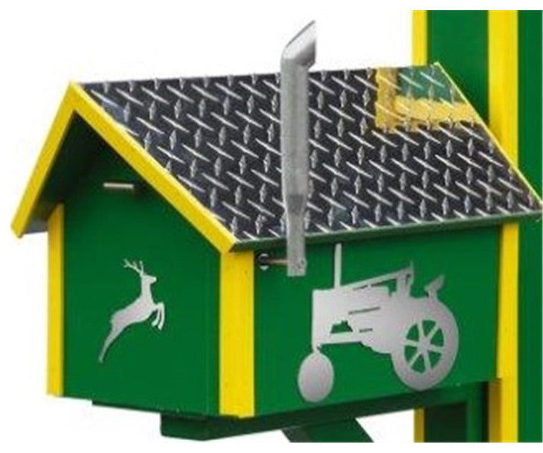 Tractor Deluxe Mailbox