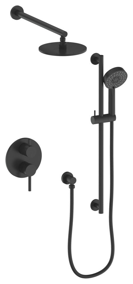 ZLINE El Dorado Shower System, Matte Black, ELD-SHS-MB