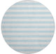 Premium Machine Washable Mayfield AMF528 Sky 8'' x 8'' Round Rug