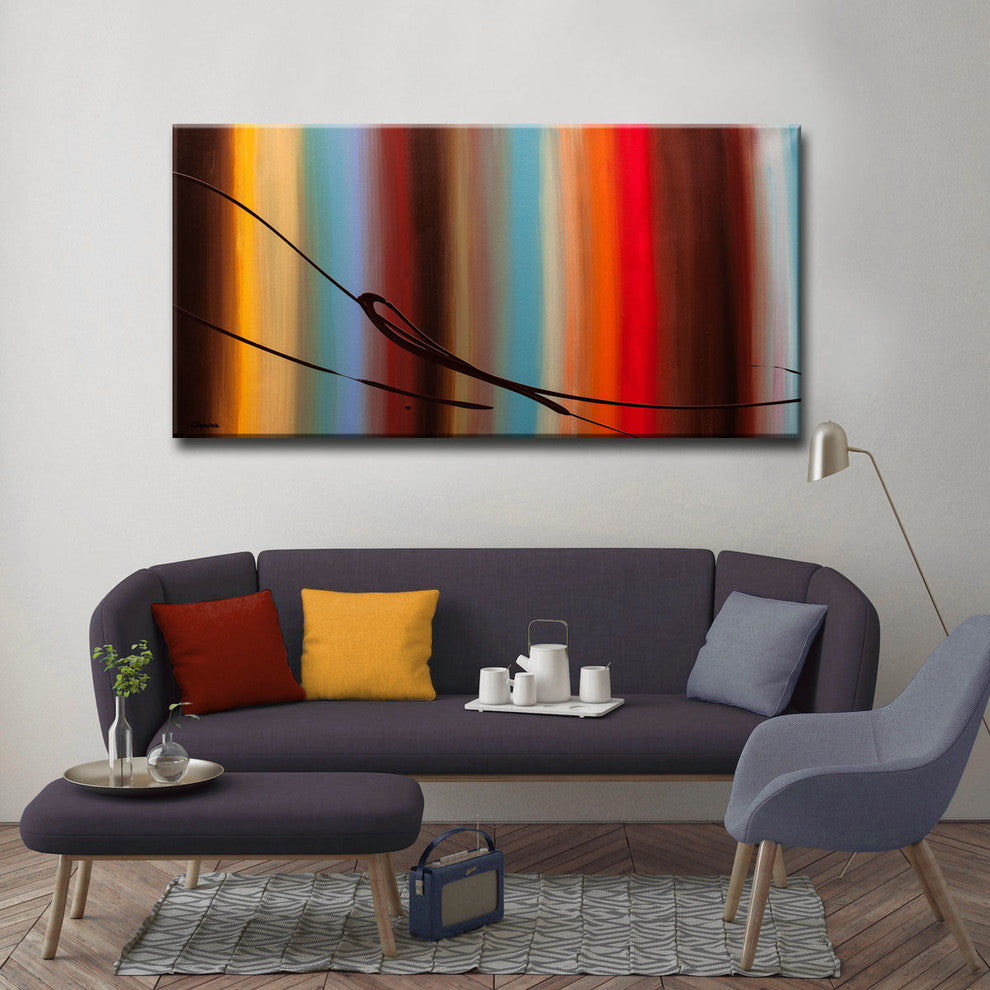 Passage-of-Time' Canvas by Cguedez, 18"x36"