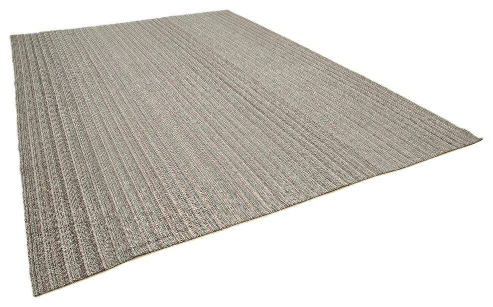 Rug N Carpet - Hand-knotted Turkish 9' 10'' x 13' 8'' Decorative Wool Kilim Rug