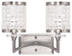 Grammercy Bath Light, Brushed Nickel