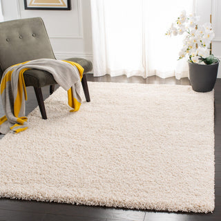 Safavieh Evolution Shag Area Rug, EVO520, Ivory, 2'2"x8'