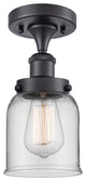 INNOVATIONS LIGHTING 916-1C-BK-G52 Small Bell 1 Light Semi-Flush Mount
