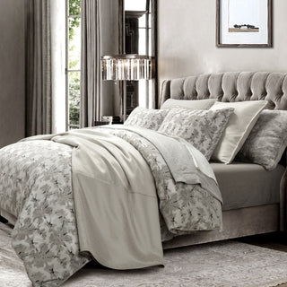 Marilyn Modern Bubble Comforter Set, 3PC, Gray, Super King