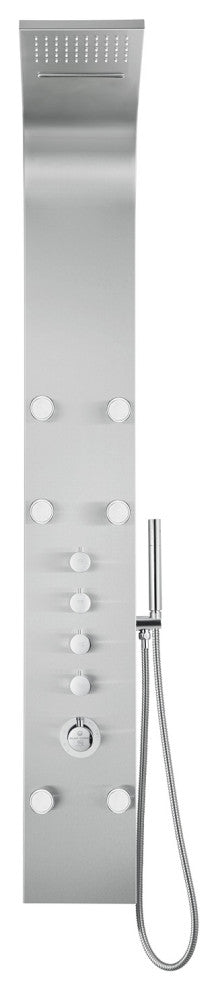 Blue Ocean 62"? Stainless Steel SPS88991 Thermostatic Shower Panel