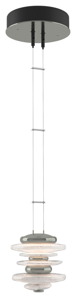 Cairn Mini Pendant, Sterling Finish, Standard Overall Height