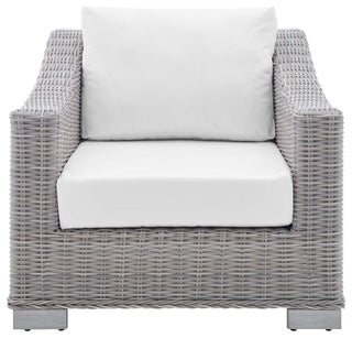 Conway Sunbrella Outdoor Patio Wicker Rattan Armchair