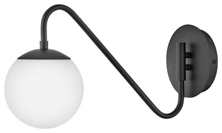 Lark Dottie Small Single Light Sconce, Black