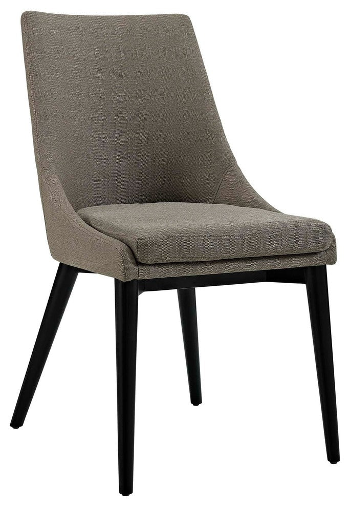 Modern Granite Viscount Fabric Dining Chair