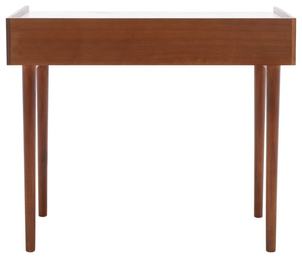 Safavieh Henley 2 Drawer Desk, White Marble
