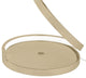 Modern Spiral Dimmable Integrated LED Table Lamp, Gold