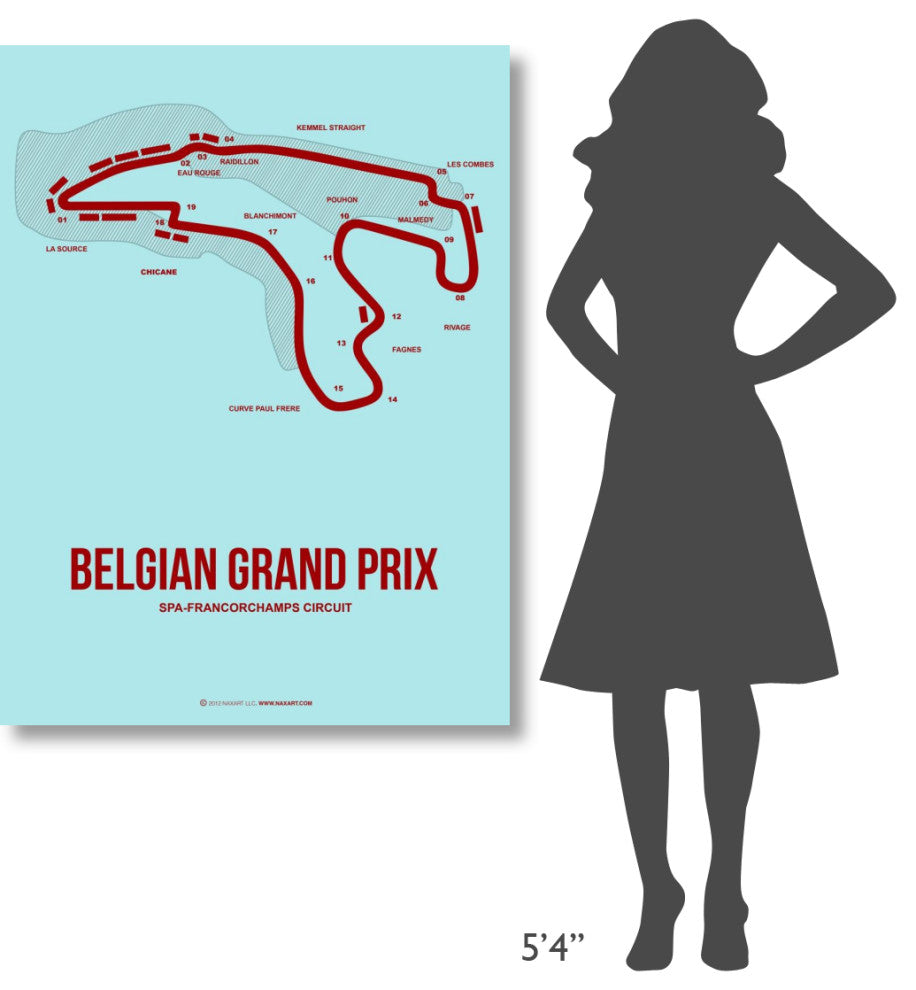 "Belgian Grand Prix 3" Fine Art Print