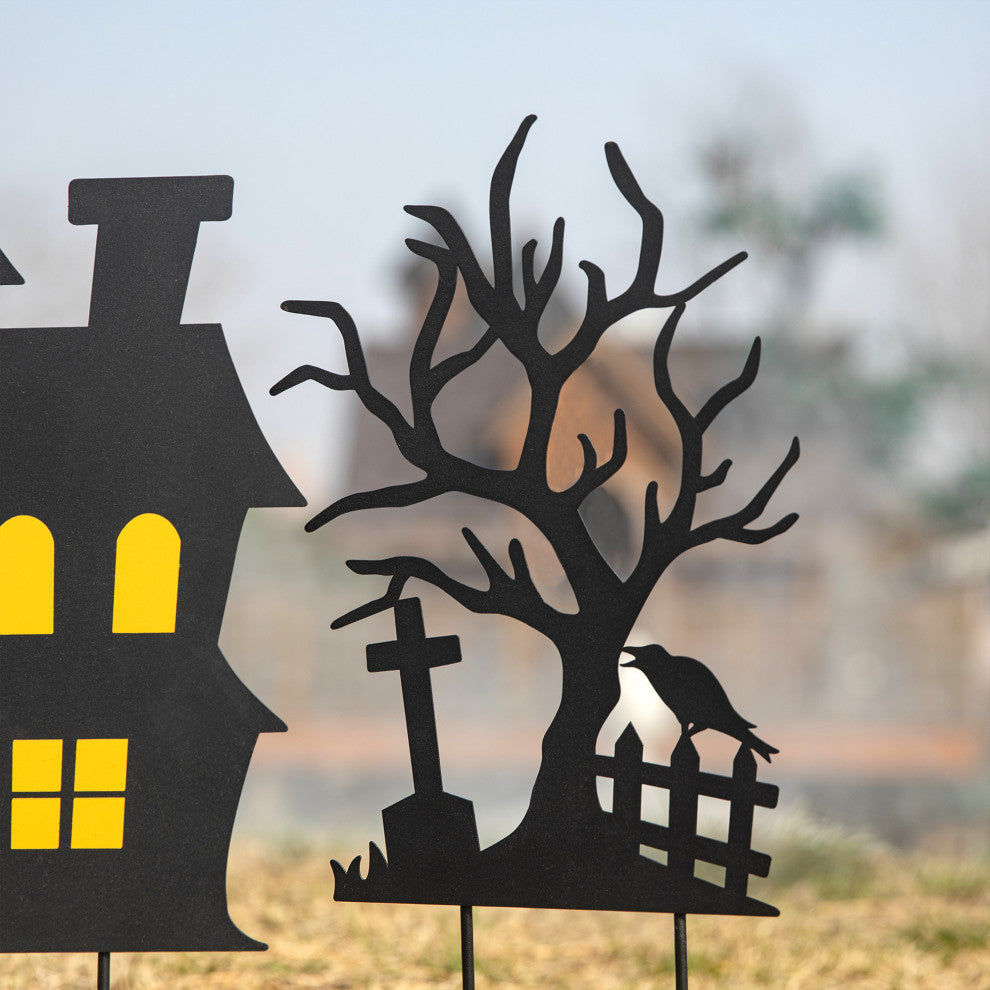 24"H Halloween Metal Yard Stake