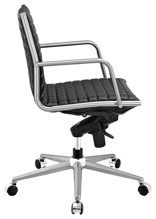 Black Pattern Office Chair