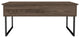 Fairfield Lift Top Coffee Table, Dark Walnut