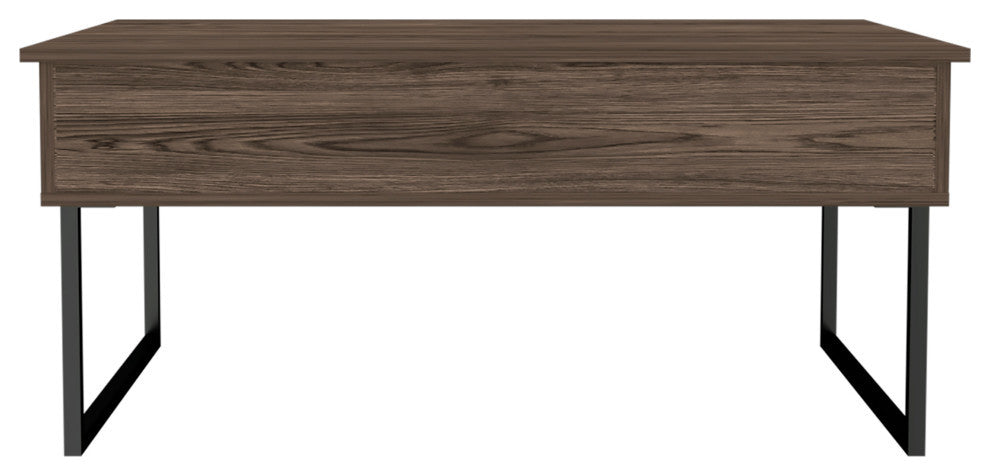 Fairfield Lift Top Coffee Table, Dark Walnut