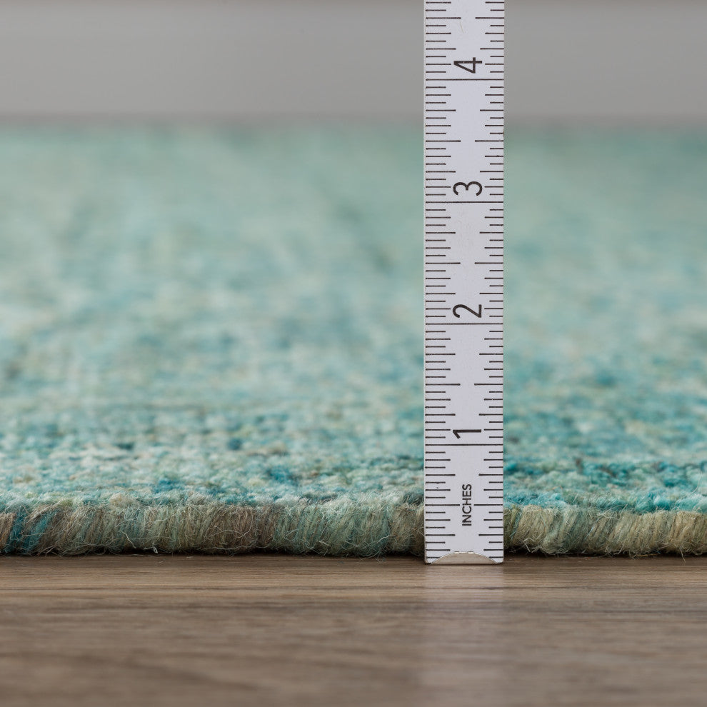 Dalyn Calisa CS5 Turquoise 8'x8' Round Rug