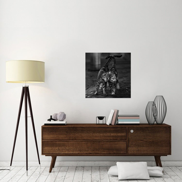 "Untitled" Stretched Canvas Giclee by Nebula, 30x30"