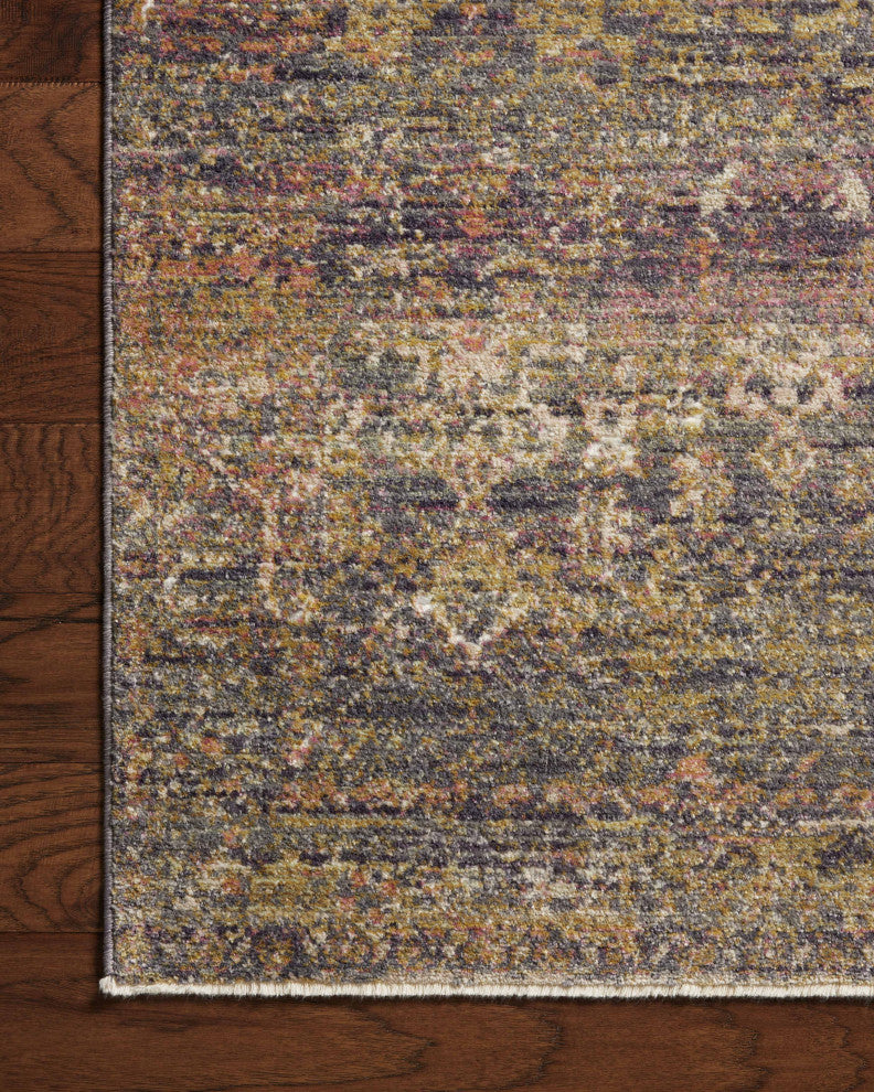 Jean Stoffer x Loloi Bradbury Ink / Multi 2'-6" x 8'-0" Runner Rug