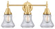 Innovations 447-3W-SG-G192-LED 3-Light Bath Vanity Light, Satin Gold