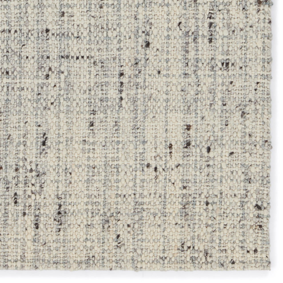 Jaipur Living Season Handmade Solid Cream/ Light Gray Area Rug 6'X9'
