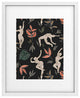 Marta Barragan Camarasa Dance Woman Simple Dark Nature Framed Art Print, 13x19"