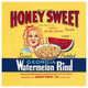 "Honey Sweet" Digital Paper Print by Retrolabel, 46"x46"