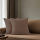 A1HC Soft Velvet Throw Pillow Covers Only, Set of 2, Dark Brown, 18"x18"