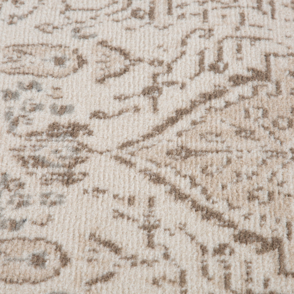 Alpine Imara Area Rug, Cream, 7'10" x 10'2", Medallion