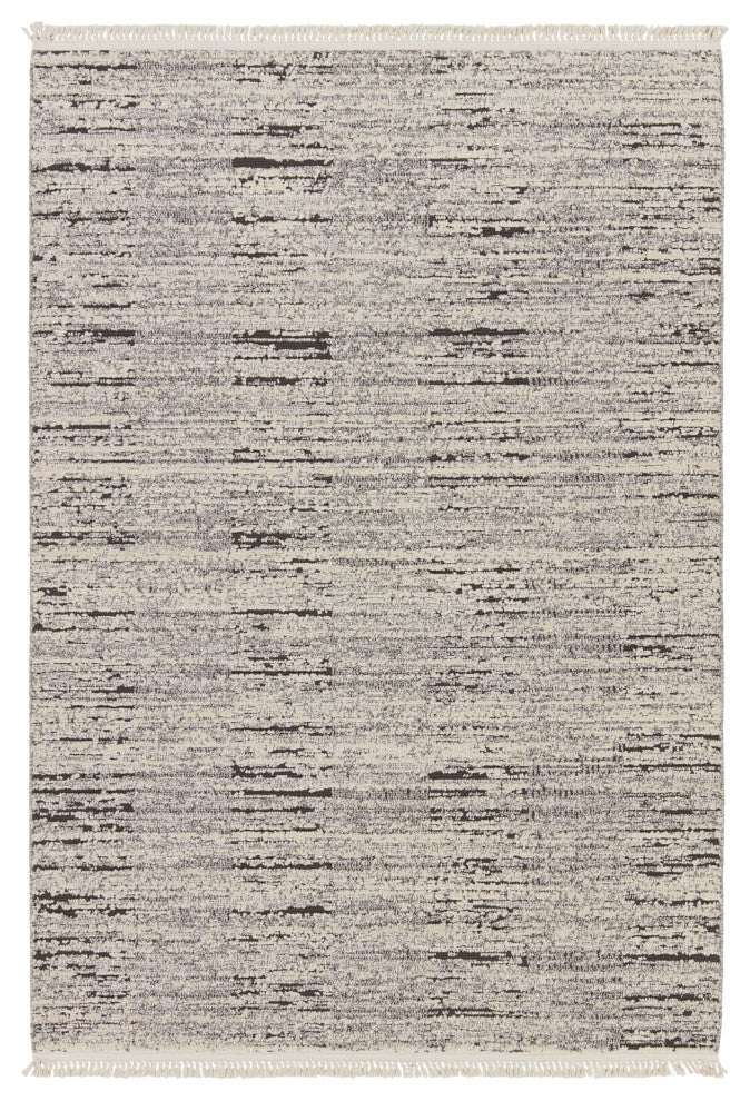 Jaipur Living Duna Striped Gray/ Cream Area Rug 10'X14'