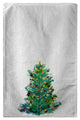 Betsy Drake Christmas Tree Beach Towel