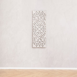 Malito Wall Medallion, White
