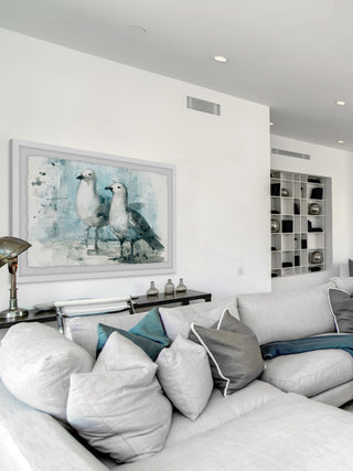 "Sweet Pair" Framed Painting Print, 24"x16"