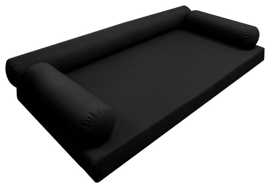 Style6 Full Size Knife Edge Mattress Bolster Pillow Outdoor SlipCover ONLY AD109