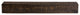 Solid Beam Fireplace Mantel Shelf, Dark Chocolate, 60"