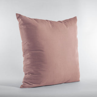 Baby Pink Solid Shiny Velvet Luxury Throw Pillow, Double sided 18"x18"