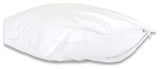 Manhattan Standard Pillow Protector, White