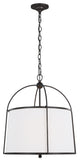 Generation Lighting, CP1112SMS, Hanging Shade, Smith Steel